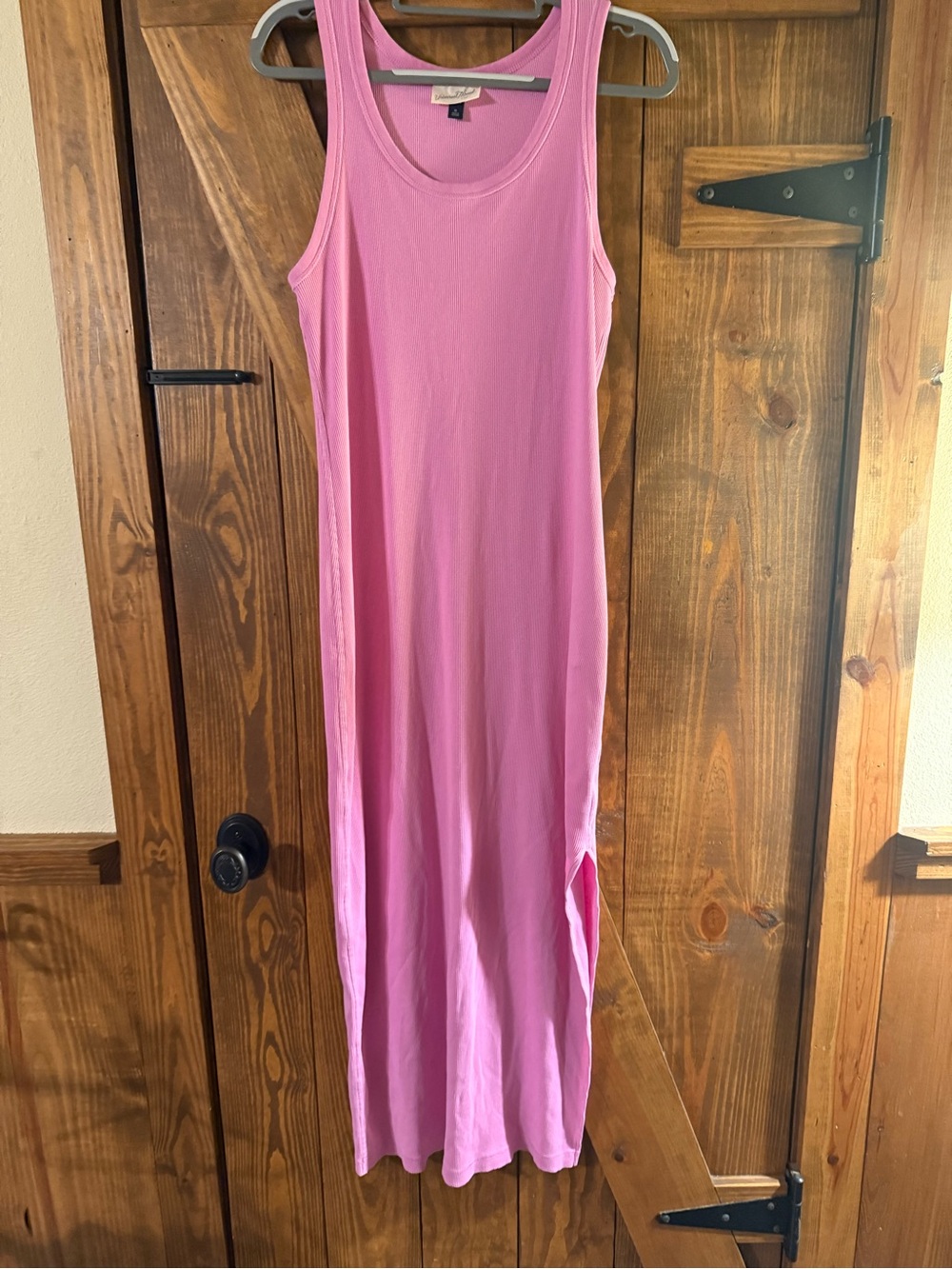 Universal Thread Pink Sleeveless Maxi Tank Dress